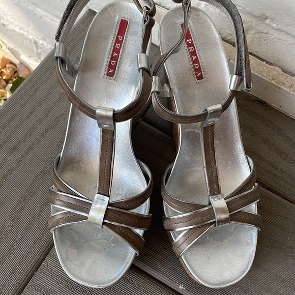 Prada wedges size 7.5 - Picture 10 of 12